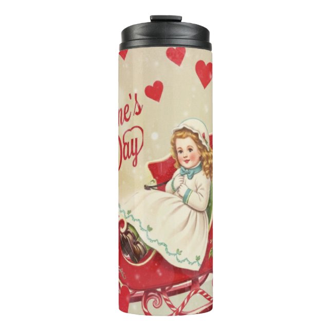 Bouteilles Isothermes Jour de la Saint Valentin (Devant)