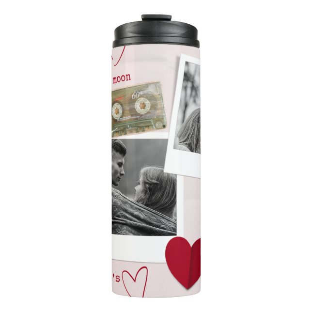 Bouteilles Isothermes Jour des Valentines Modernes Photo Couple personna (Devant)