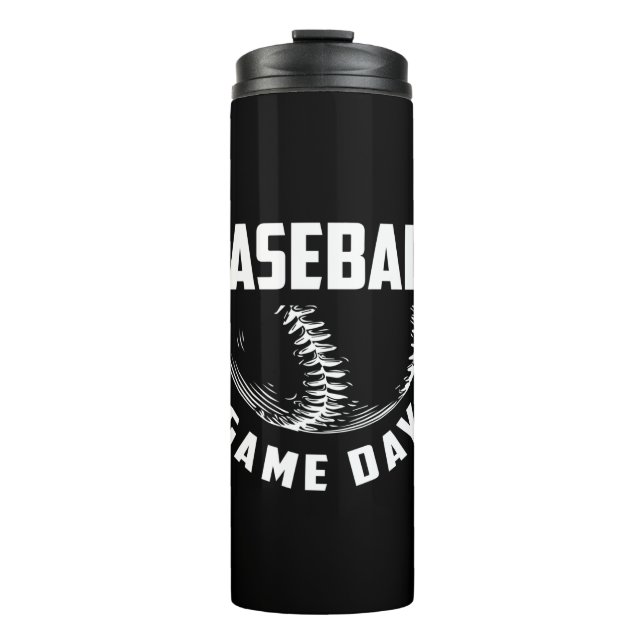Bouteilles Isothermes Jour du baseball (Devant)