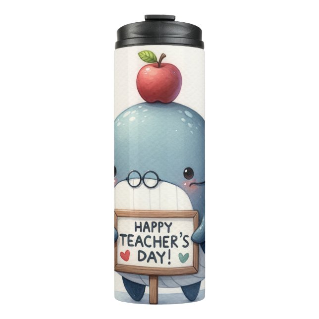 Bouteilles Isothermes Joyeuse Journée de l'enseignant (Devant)
