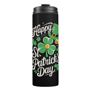 Bouteilles Isothermes Joyeuse Saint-Patrick Patrimoine Irlandais St Patt