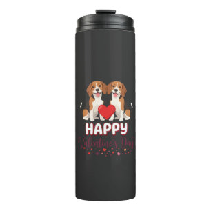 Bouteilles Isothermes Joyeuse Saint-Valentin Couple de Bichons