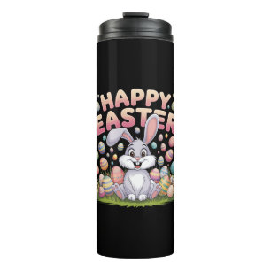 Bouteilles Isothermes Joyeuses Pâques 2025  Œufs Lapin Mignon