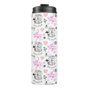 Bouteilles Isothermes Joyeux Anniversaire Fille Nom Personnalisé