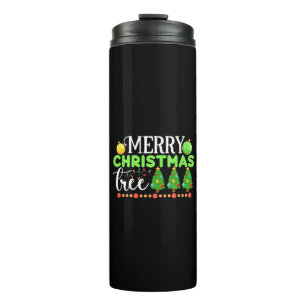 Bouteilles Isothermes Joyeux arbre de Noël-34564