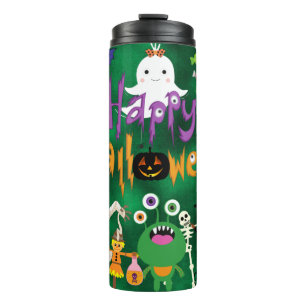 Bouteilles Isothermes Joyeux Halloween Enfants mignonnes et Éffrayants