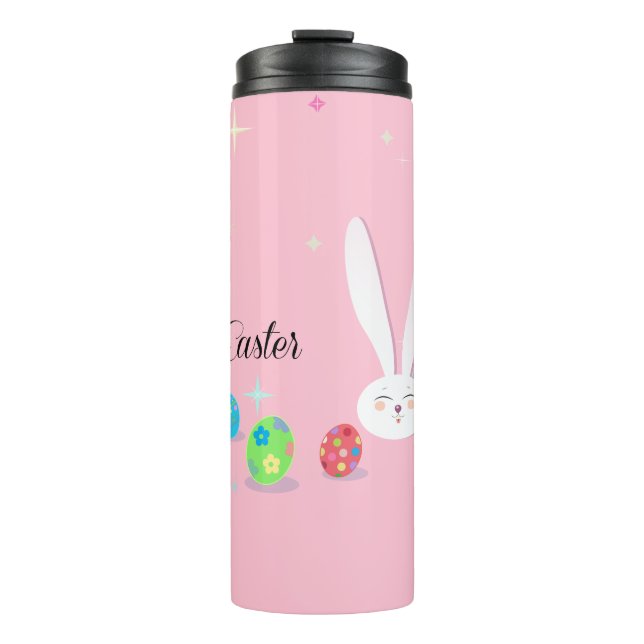 Bouteilles Isothermes Joyeux Lapin Drôle De Pâques (Devant)