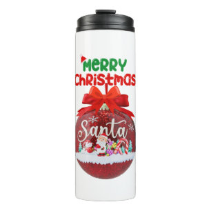 Bouteilles Isothermes Joyeux Noël joli santaclaus cadeau pour amis un
