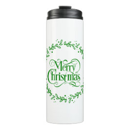 Bouteilles Isothermes Joyeux Noël vert