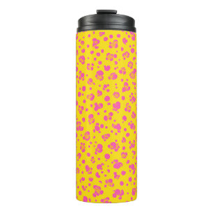 Bouteilles Isothermes Joyeux pinceau rose - 16oz