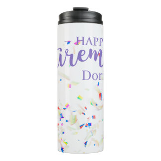 Bouteilles Isothermes Joyeux Tumbler Thermal Confetti Retraite