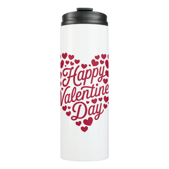 Bouteilles Isothermes Joyeux Valentines Day Valentine Love Heart (Devant)