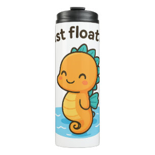 Bouteilles Isothermes Juste Flottant - Cute Seahorse