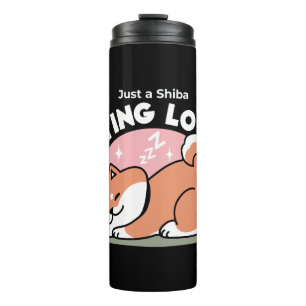 Bouteilles Isothermes Juste un Shiba allongé bas : mignonne conception S