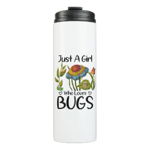 Bouteilles Isothermes Juste une fille qui aime les insectes