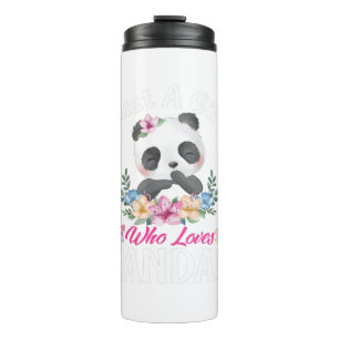 Bouteilles Isothermes Juste une fille qui aime Pandas mignonne Panda T-S