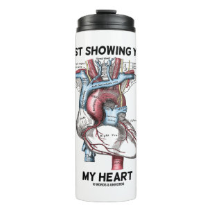 Bouteilles Isothermes Juste Vous Montrer Mon Coeur Anatomique Coeur