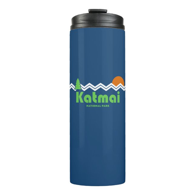 Bouteilles Isothermes Katmai National Park Retro (Devant)