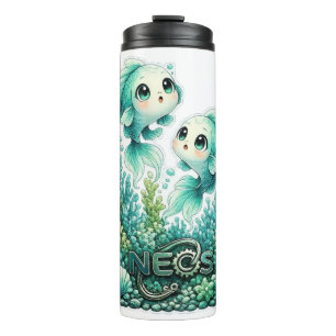Bouteilles Isothermes Kawaii Zodiac Neos Poissons
