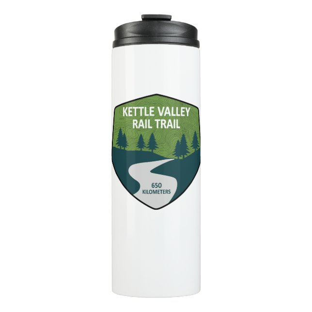 Bouteilles Isothermes Kettle Valley Rail Trail Colombie-Britannique (Devant)