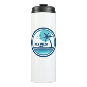 Bouteilles Isothermes Key West Florida Palm Tree Birds
