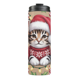 Bouteilles Isothermes Kitten Christmas Treat Lineup