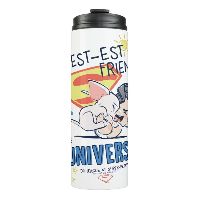 Bouteilles Isothermes Krypto & Superman : Le meilleur ami de l'univers (Devant)