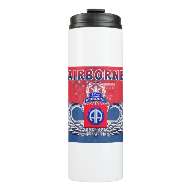 Bouteilles Isothermes La 82e division aéroportée doit avoir (Devant)