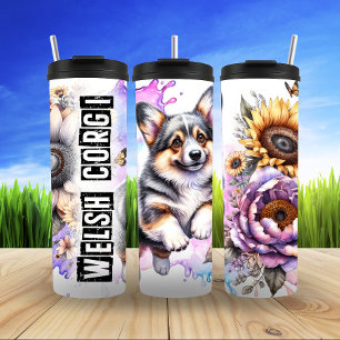 Bouteilles Isothermes La floraison palpitante de Welsh Corgi