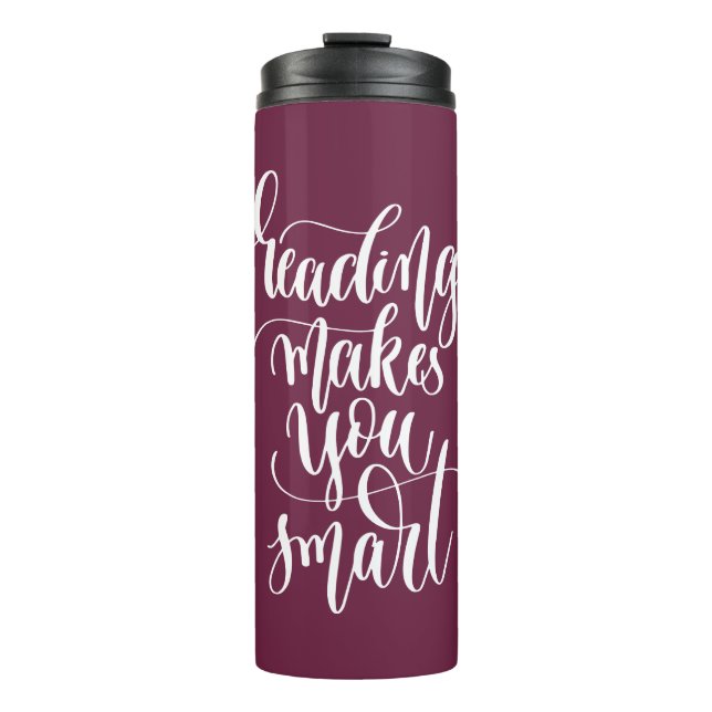 Bouteilles Isothermes La lecture vous rend futés (Devant)