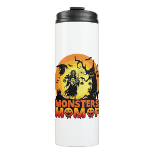Bouteilles Isothermes La maman des monstres Halloween Monstre Fantôme Sq