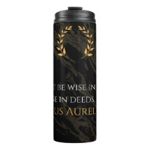 La sagesse de Marcus Aurelius : les actions parlen