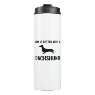 Bouteilles Isothermes La vie est meilleure avec un dachshund