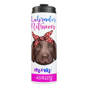 Bouteilles Isothermes Labrador Retriever Maman mignonne Mère's Day Amour