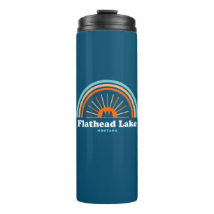 Bouteilles Isothermes Lac Flathead Montana Arc en ciel