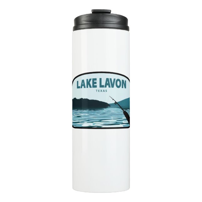 Bouteilles Isothermes Lac Lavon Texas Fishing Rod (Devant)
