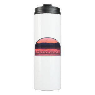 Bouteilles Isothermes Lac Winnipesaukee New Hampshire Red Sunrise
