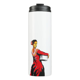 Bouteilles Isothermes Lady Maldivienne avec bandiyaa Tumbler thermique