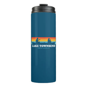 Bouteilles Isothermes Lake Townsend North Carolina Canoë