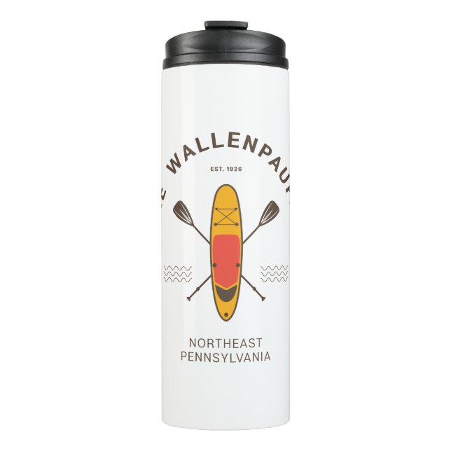 Bouteilles Isothermes Lake Wallenpaupack Pennsylvania Paddle Boarding (Devant)