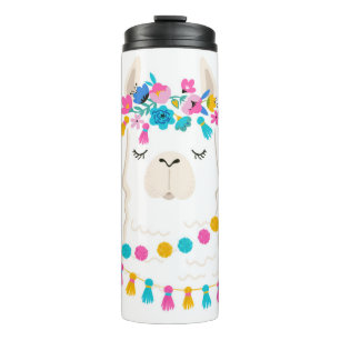 Bouteilles Isothermes Lama floral mignon