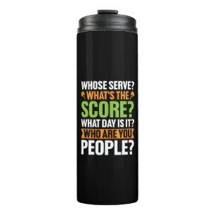 Bouteilles Isothermes L'amateur de pickleball The Score