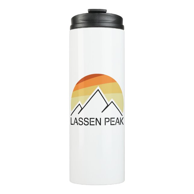 Bouteilles Isothermes Lassen Peak California Retro (Devant)