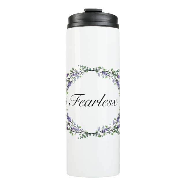 Bouteilles Isothermes Lavande et Eucalyptus sans peur (Devant)