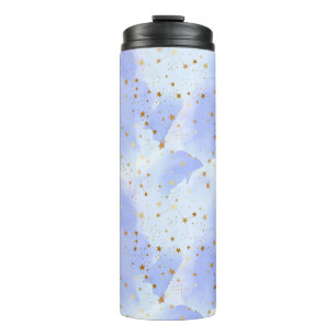 Bouteilles Isothermes Lavendar Golden Star Motif