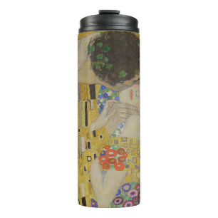 Bouteilles Isothermes Le Baiser, peinture à l'huile Art Nouveau, Gustav