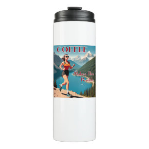 Bouteilles Isothermes Le Café Permet Cette Exécution Possible