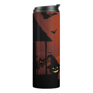 Bouteilles Isothermes Le cauchemar de la lune sanglante d'Halloween