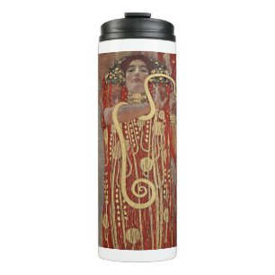 Bouteilles Isothermes Le célèbre tableau Hygieia de Gustav Klimt, serpen