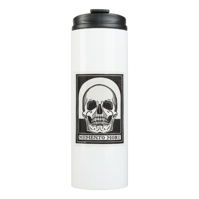 Bouteilles Isothermes Le crâne Memento Mori (Devant)